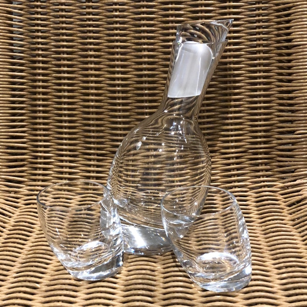 Nambé Tilt Decanter Set